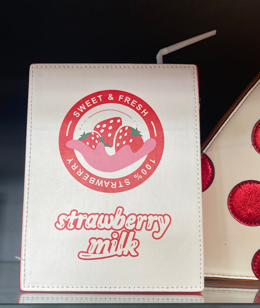 Strawberry Milk Purse
