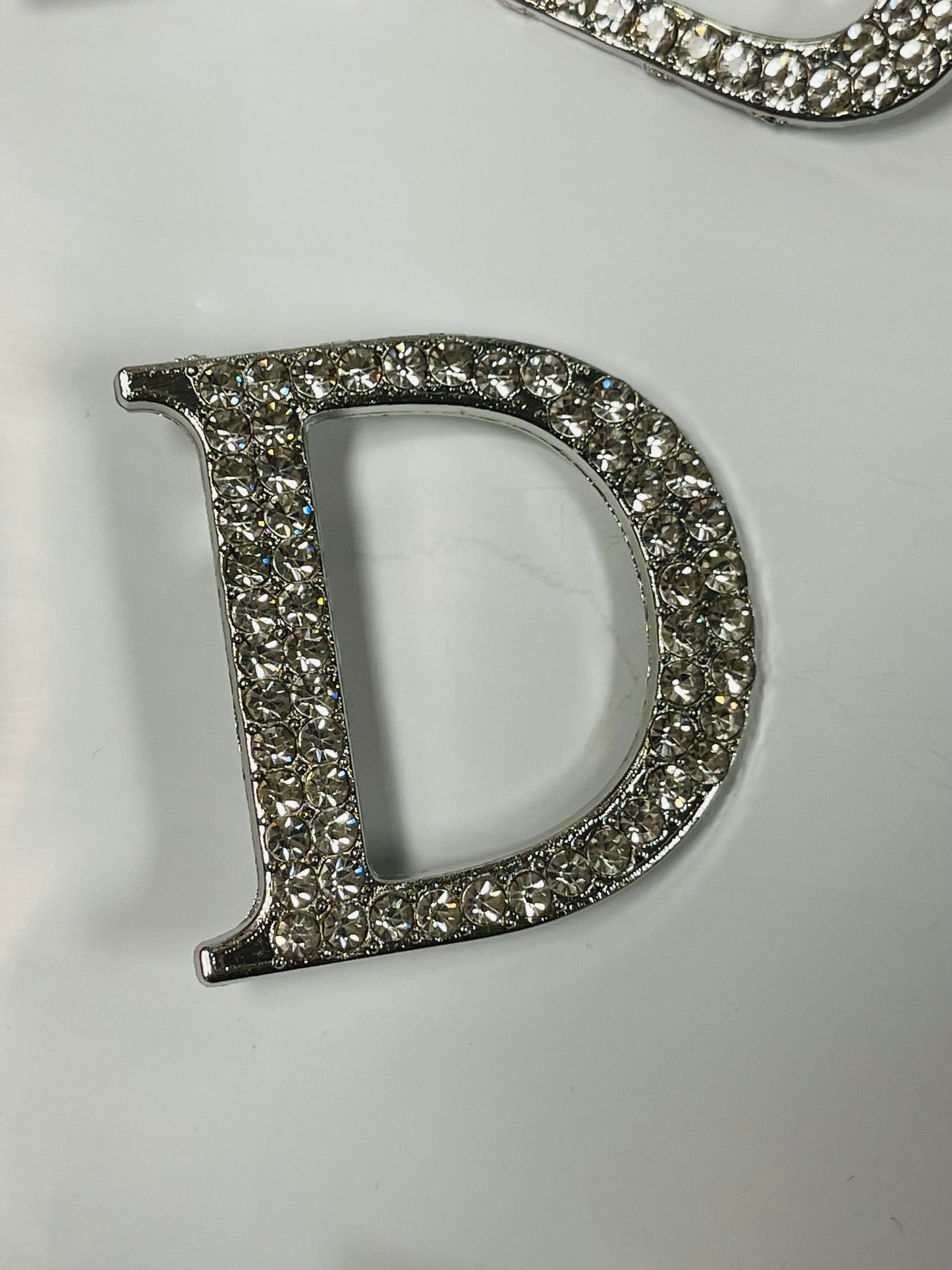 Initial Letter Brooch Pin