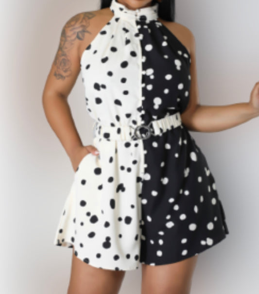 Polka dot Romper