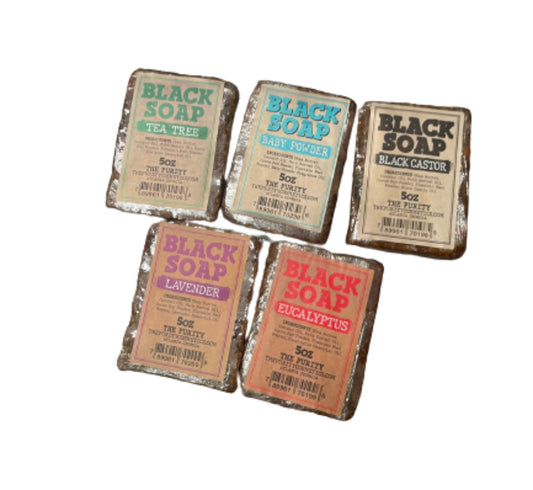 Black Soap Bundle of 5