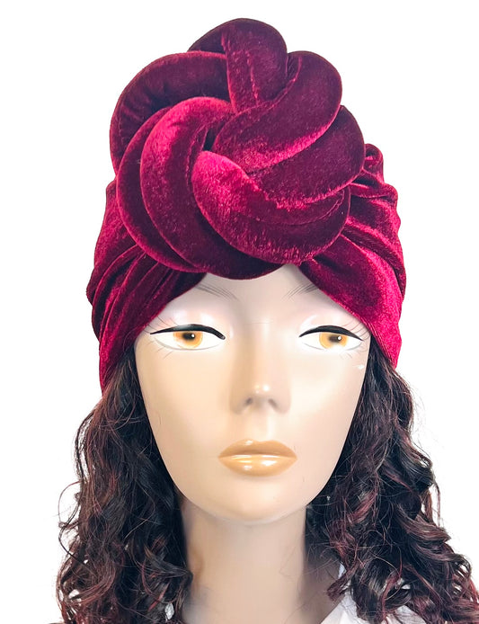 Velvet Knot Turban