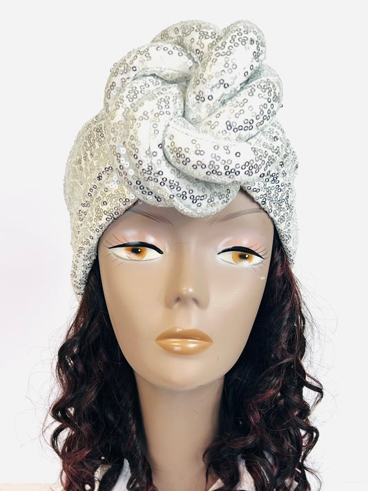 Sequins Knot Turban