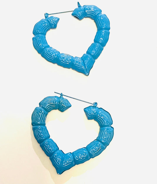 Painted Bamboo Hoops