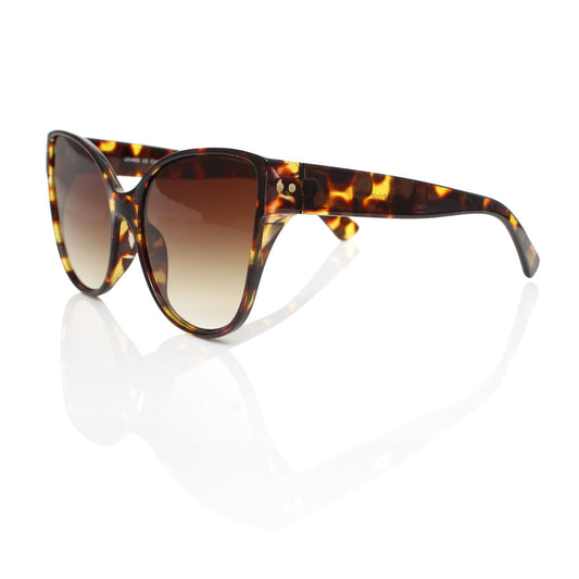 Sunglasses Cat Eye Dimensional Tortoiseshell Women