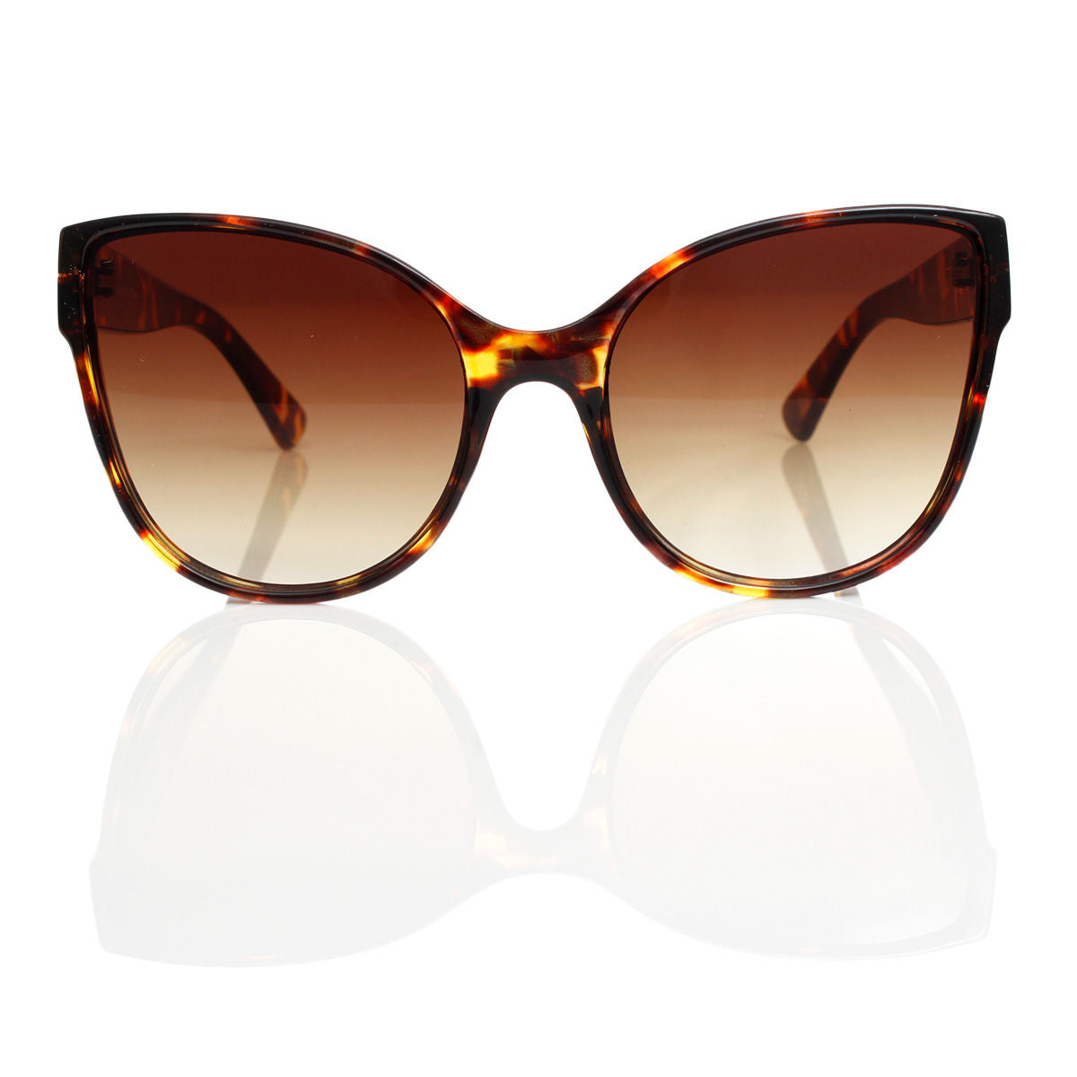 Sunglasses Cat Eye Dimensional Tortoiseshell Women