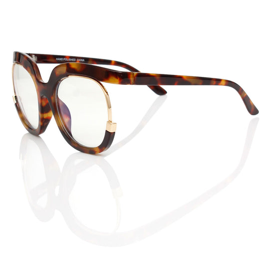 Glasses Tortoiseshell Blue Light Eyewear for Women